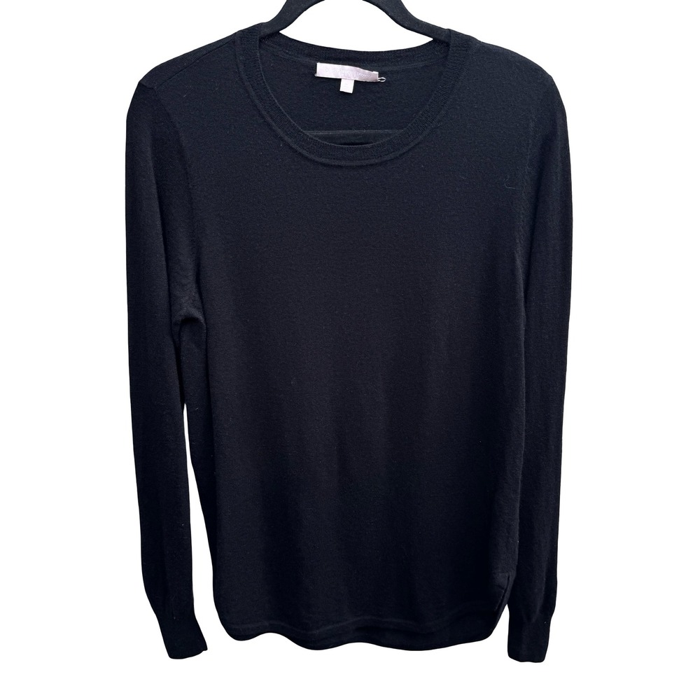 The Cashmere Project 100% Cashmere Quiet Luxury Minimalist Preppy Sweater L